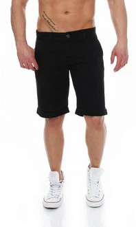 Big Seven Mason Chino Shorts Herren Bermuda Hose Schwarz/Dunkelgrau Big Seven Mason Chino Shorts Herren Bermuda Hose Schwarz/Dunkelgrau