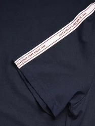 Jack & Jones Kurzarmshirt JCOSPIRIT TAPE TEE SS CREW NECK Dunkelblau