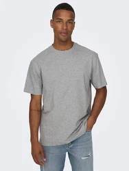 ONLY & SONS T-Shirt ONSFred (1-tlg) Grau/Hellgrau/Dunkelgrau