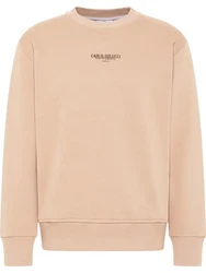 CARLO COLUCCI Sweatshirt De Sarro Beige/Khaki