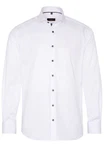 Eterna Langarmhemd Weiß/Creme