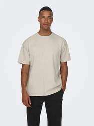 ONLY & SONS T-Shirt ONSFred (1-tlg) hellgrau