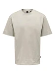ONLY & SONS T-Shirt ONSFred (1-tlg) hellgrau ONLY & SONS T-Shirt ONSFred (1-tlg) hellgrau