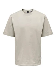ONLY & SONS T-Shirt ONSFred (1-tlg) hellgrau