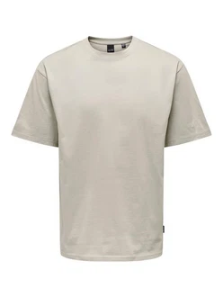 ONLY & SONS T-Shirt ONSFred (1-tlg) hellgrau