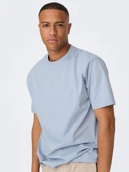 ONLY & SONS T-Shirt ONSFred (1-tlg) Blau/Hellblau/Grau