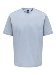ONLY & SONS T-Shirt ONSFred (1-tlg) Blau/Hellblau/Grau