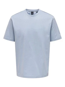 ONLY & SONS T-Shirt ONSFred (1-tlg) Blau/Hellblau/Grau