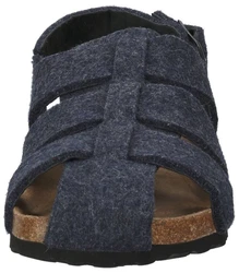 Shepherd Hausschuhe Dunkelblau/Blau