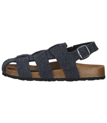 Shepherd Hausschuhe Dunkelblau/Blau
