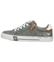 MUSTANG Halbschuhe Schnürschuh Hellgrau/Grau/Dunkelgrau