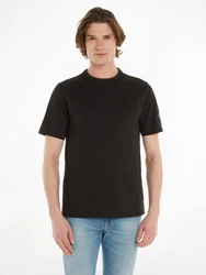 Calvin Klein Jeans T-Shirt BADGE REGULAR TEE Schwarz/Dunkelgrün/Braun/Dunkelbraun