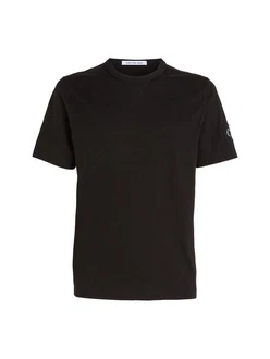 Calvin Klein Jeans T-Shirt BADGE REGULAR TEE Schwarz/Dunkelgrün/Braun/Dunkelbraun