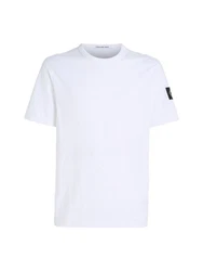 Calvin Klein Jeans T-Shirt BADGE REGULAR TEE Weiß/Schwarz/Creme