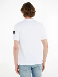 Calvin Klein Jeans T-Shirt BADGE REGULAR TEE Weiß/Schwarz/Creme