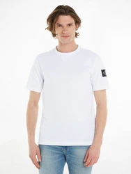 Calvin Klein Jeans T-Shirt BADGE REGULAR TEE Weiß/Schwarz/Creme