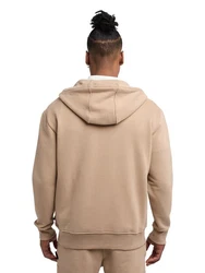 CARLO COLUCCI Hoodie De Simoi Beige/Khaki