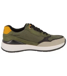 TOM TAILOR Sneaker Dunkelgrün/Khaki/Grün