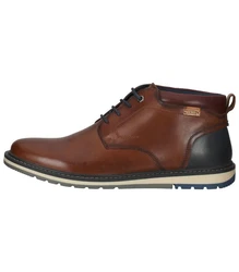 PIKOLINOS Stiefel Schnürstiefelette Berna Schnürschuh Braun/Dunkelbraun