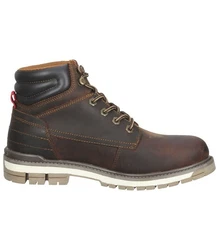 Dockers by Gerli Schnürstiefel Herren (43LU010) Braun/Dunkelbraun/Dunkelrot