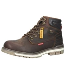 Dockers by Gerli Schnürstiefel Herren (43LU010) Braun/Dunkelbraun/Dunkelrot