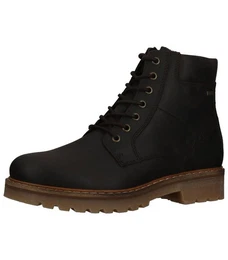 Stiefelette Leder Schnrstiefelette
