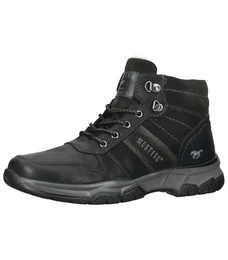 Stiefelette Leder Schnrstiefelette