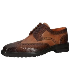 Halbschuhe Leder Schnrschuh