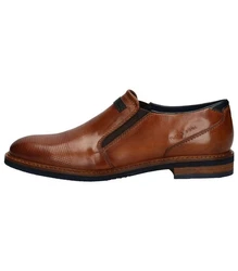 bugatti Maik Exko Schnürschuh cognac/schwarz