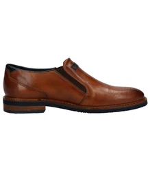 bugatti Maik Exko Schnürschuh cognac/schwarz