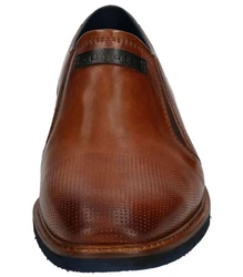 bugatti Maik Exko Schnürschuh cognac/schwarz