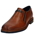 bugatti Maik Exko Schnürschuh cognac/schwarz
