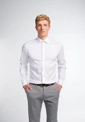 Eterna Klassische Bluse Performance Shirt Slim Fit (3377-00-F170) weiss (3377-00-F170)