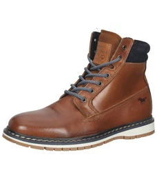 Stiefelette Leder Schnrstiefelette
