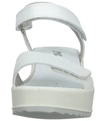 Imac Slipper Leder Slipper Weiß/Creme/Silber/Hellgrün/Grau/Hellblau