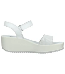 Imac Slipper Leder Slipper Weiß/Creme/Silber/Hellgrün/Grau/Hellblau