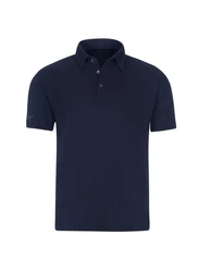 Trigema Business-Poloshirt blau