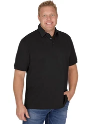 Trigema Business-Poloshirt schwarz