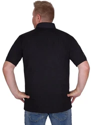 Trigema Business-Poloshirt schwarz