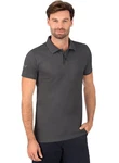 Trigema Slim Fit Poloshirt grau (anthrazit)