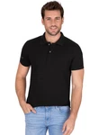 Trigema Slim Fit Poloshirt schwarz