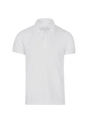 Trigema Slim Fit Poloshirt wei