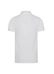 Trigema Slim Fit Poloshirt wei