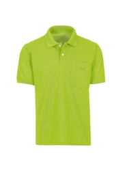 Trigema Poloshirt mit Brusttasche gelb