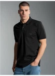 Trigema Poloshirt mit Brusttasche schwarz Trigema Poloshirt mit Brusttasche schwarz