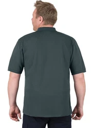 Trigema Poloshirt mit Brusttasche grau (anthrazit)