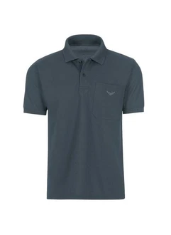 Trigema Poloshirt mit Brusttasche