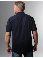 Trigema Poloshirt mit Brusttasche blau (navy)