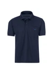 Trigema Poloshirt mit Brusttasche blau (navy)