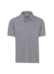 Trigema Poloshirt mit Brusttasche cool/grau
